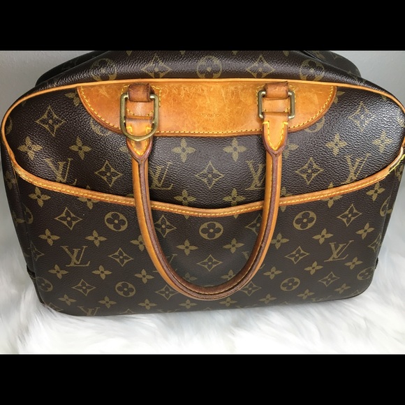 Louis Vuitton Hand Bag Deauville Browns Monogram - Picture 9 of 16